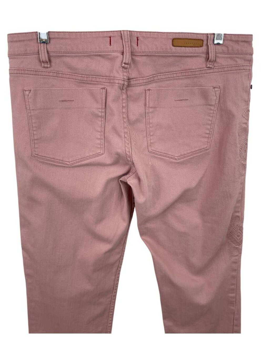 Sanctuary Womens Pink Cotton Blend Straight-Leg Jeans Size 29 - Picture 6 of 10